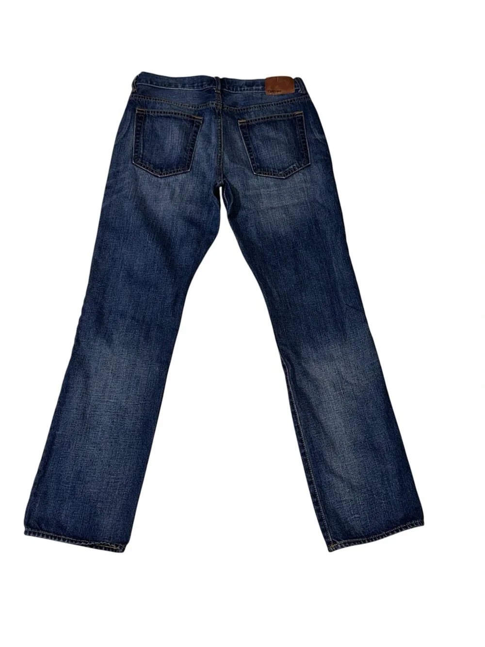 Gap Kids Boy's Size 16 Straight Leg Denim Jeans Slim Etroit Intentionally Faded